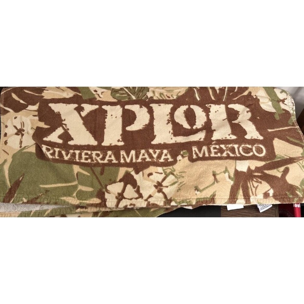 Hilasal 100% Cotton Beach Towel Xplor Riviermaya Mexico Destination Resort 54" L